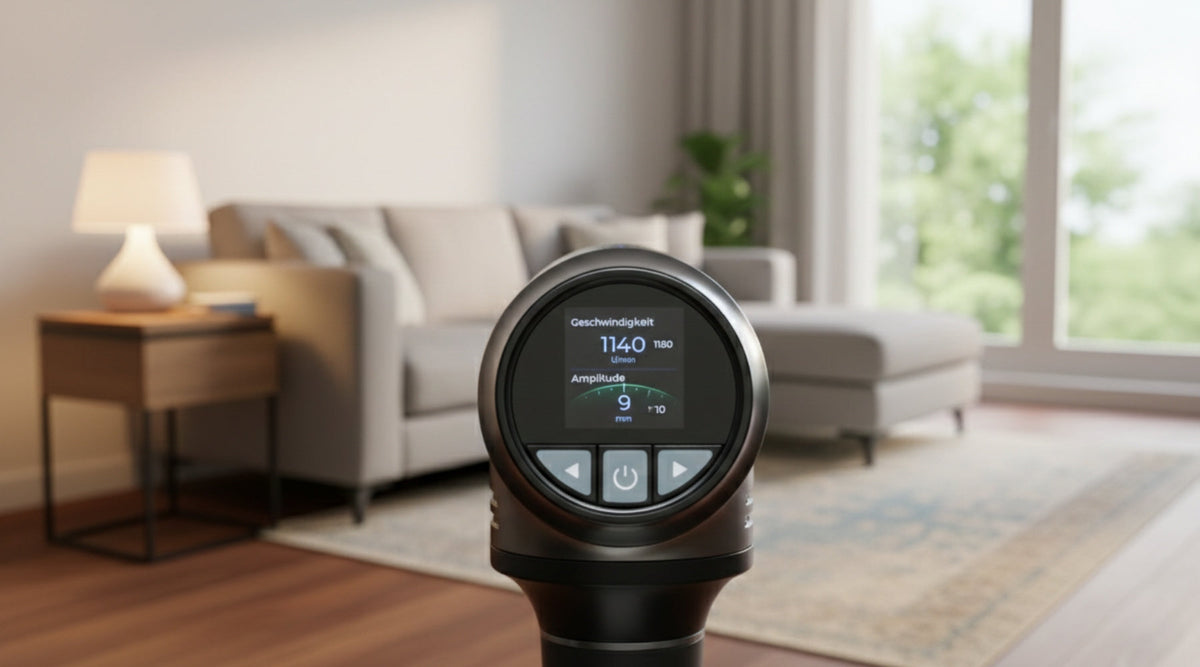 Massage von Nacken bis Fuß: Wie Du die Amplitude anpassen kannst