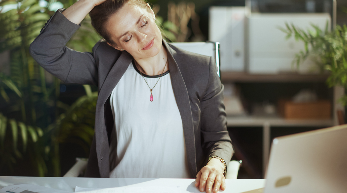 Büro-Mobility: Dehnen im Büro ohne zu schwitzen