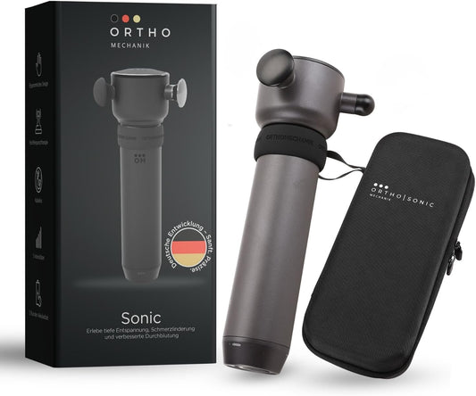 OrthoMechanik Sonic I Hochfrequenz-Schallwellen-Massagegerät mit bis zu 7000u/min