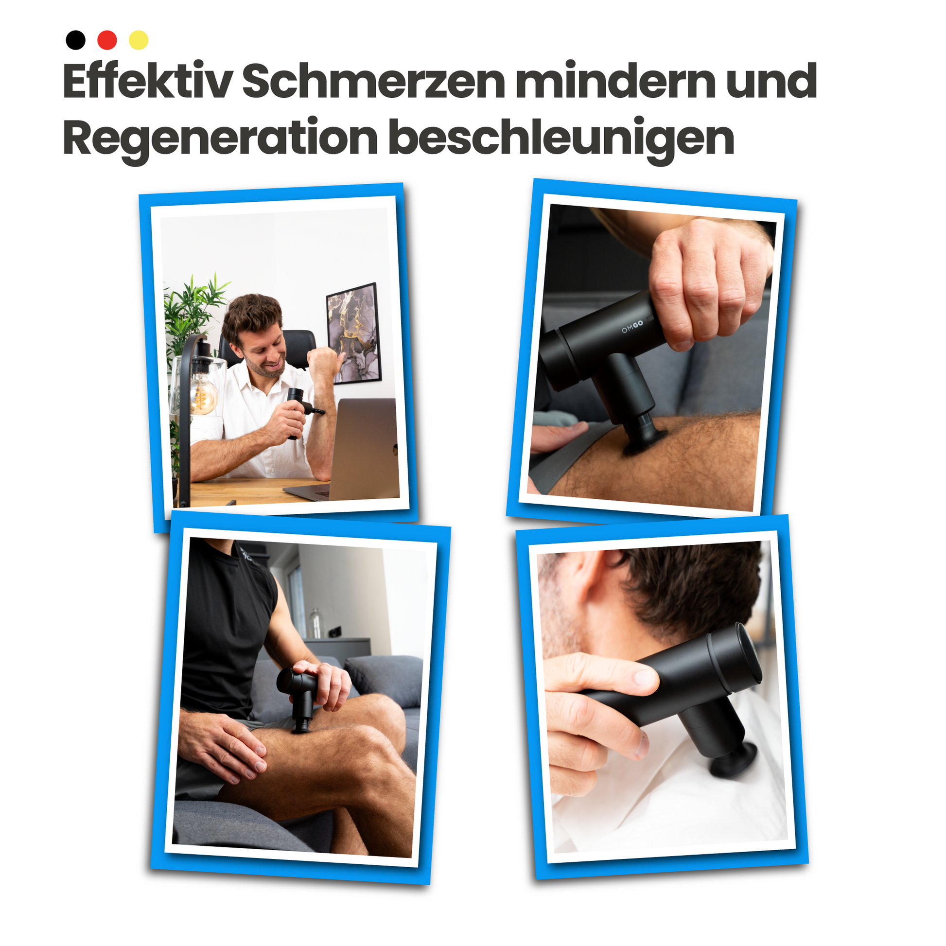 Massagepistole OrthoGo 2.0 Schmerzliderung