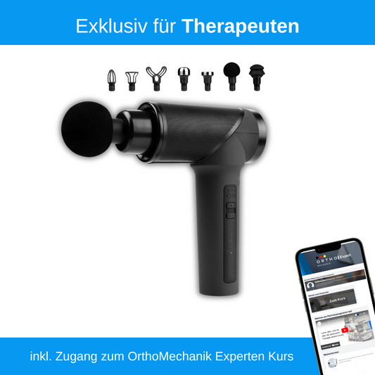 OrthoMechanik 3.0 Massagepistole inkl. Experten Kurs| OrthoGun