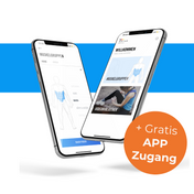 Massagepistole OrthoMechanik 3.0 | App | Koffer & 7 Aufsätzen | OrthoGun