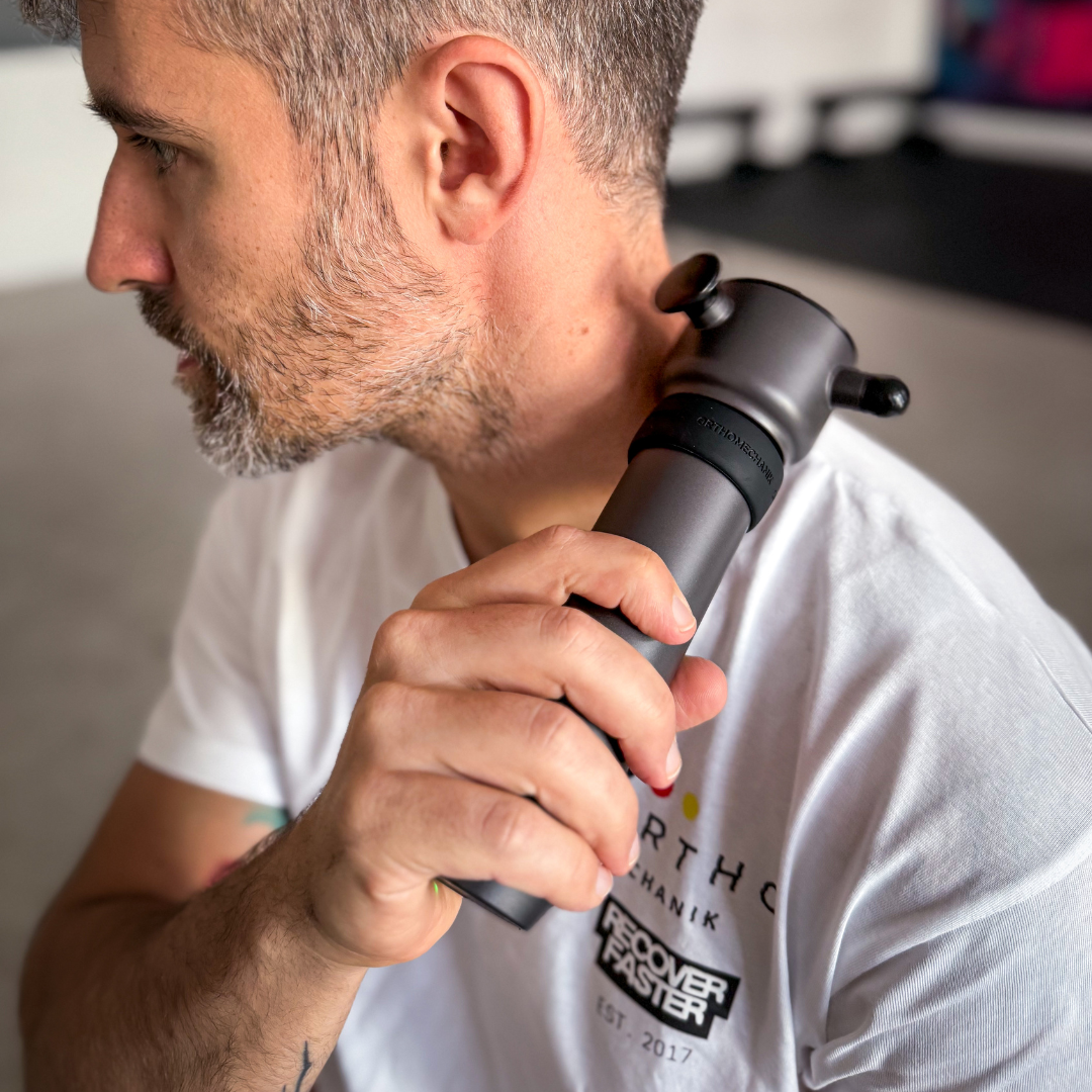 OrthoMechanik Sonic I Hochfrequenz-Schallwellen-Massagegerät mit bis zu 7000u/min