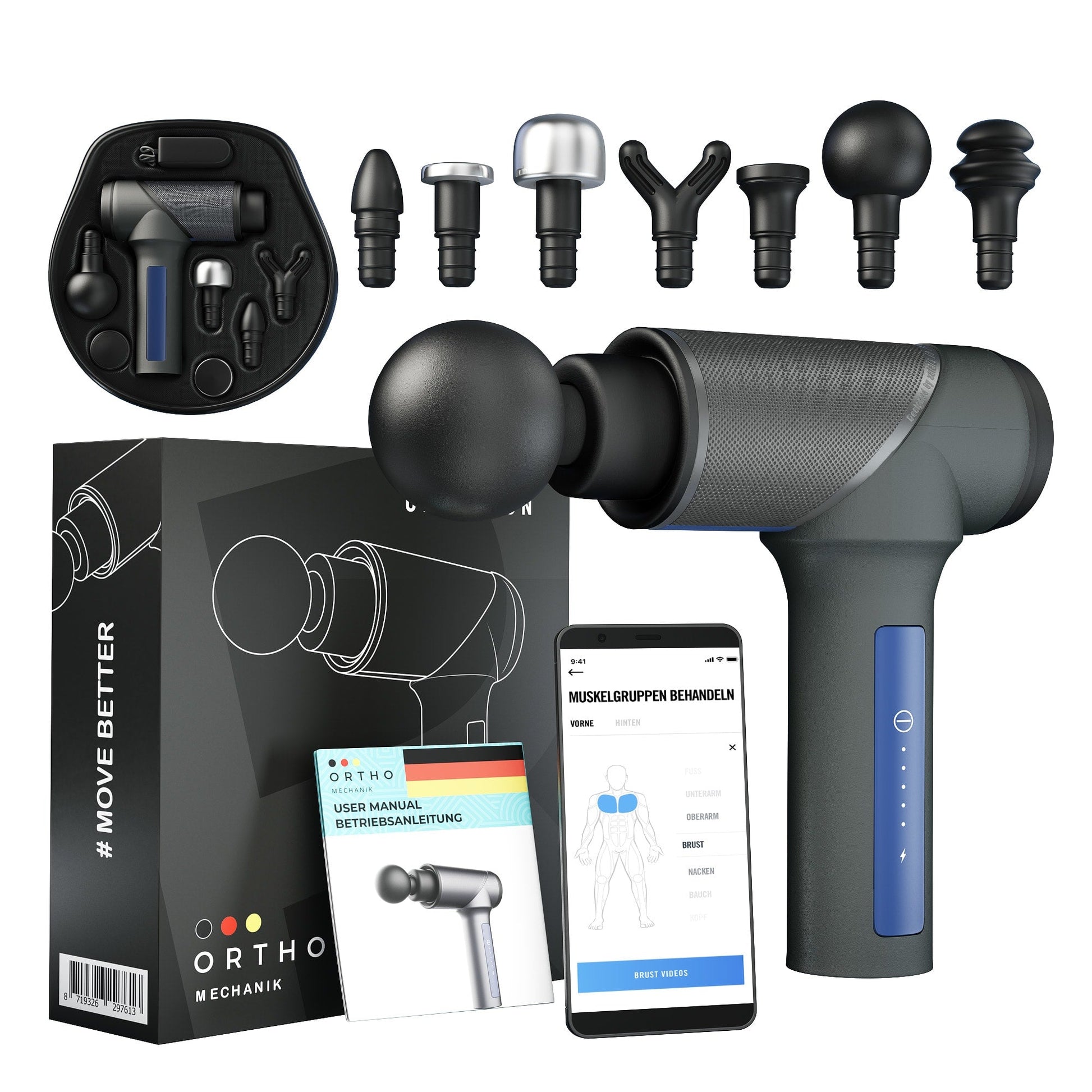 OrthoGun 2.0 Massagepistole OrthoGun 2.0 Massagepistole